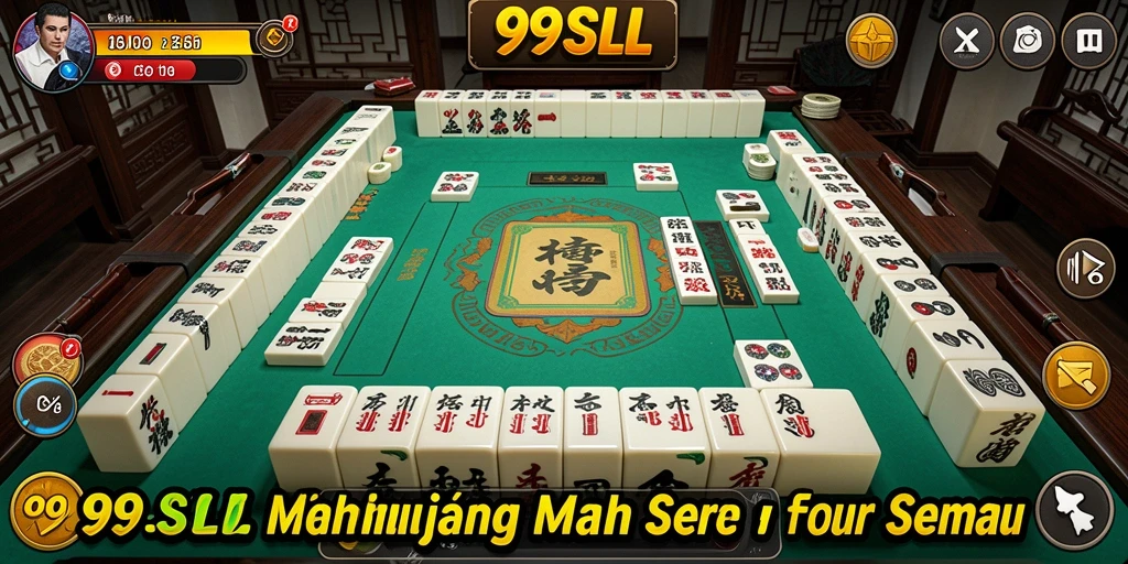 Tampilan gameplay seru Mahjong di 99SLL.