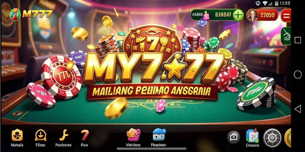 Tangkapan layar MY777 menampilkan gameplay Kasino yang menarik dan interaktif.